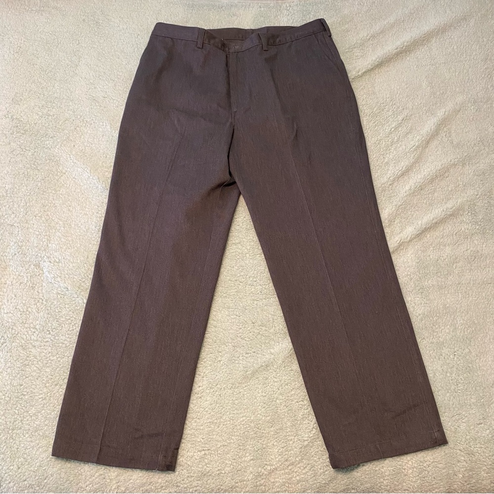 Haggar Black Label bl2k heather khakis 38 x 30